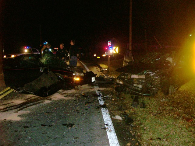 Vehicle Collision with Rescue, 01-11-2008